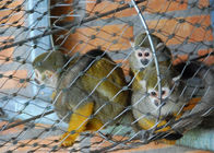 Stainless Steel Wire Rope Zoo Mesh 316 Bahan Animal Enclosure 7x19