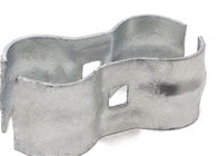 Chain Link 1 3/8 &quot;x 1 3/8&quot; Kennel Clamp - Saddle Clamp (Baja Tekan Galvanis)