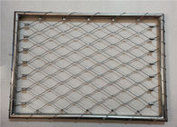 Fashion Luar Dekoratif 2.0mm Xtend Wire Rope Mesh Fence