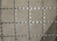 Welded Anggar Blade Square Mesh CBT60 Razor Wire Concertina Laminated Net