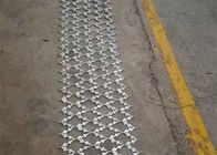 Welded Anggar Blade Square Mesh CBT60 Razor Wire Concertina Laminated Net