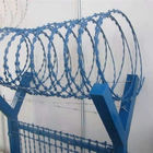 Produk Keamanan 500mm Pita Berduri Concertina Wire 10kg Bto-22 Rust Residence