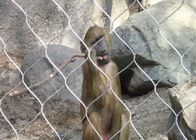 Burung Kecil Tali Kawat Logam Mesh Monyet Kandang Ss Zoo Net Anggar Kabel Fleksibel Net
