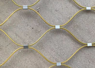 1.6mm 7 * 19 Stainless Steel Wire Rope Mesh Ferruled Dan Anyaman Balkon Infill