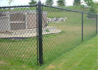 2inch 6ft Dark Green Dan Silver Diamond Chain Link Fence For Field Landcap