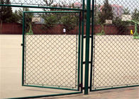 Pagar Sideline High Chain Link Kustom 7 'untuk Baseball / Soccer Park