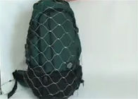 20mm Mesh Ferrule Type Anti Pencurian Stainless Steel Wire Mesh Bags Lembut