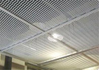 4-100mm LWD Aluminium Diperluas Logam Mesh Tenunan Fasad Cladding untuk Dekorasi