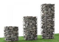 Lansekap Kolom Batu Gabion / Kandang Batu Gabion Untuk Dekorasi Taman