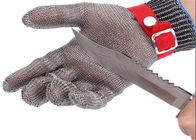 304 316 Stainless Steel Chainmail Cutting Glove Untuk Proses Daging Dan Tukang Daging