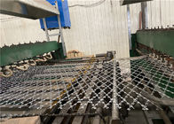 Welded Mesh CBT 65 Diamond Razor Wire Fence Tinggi 1.2m