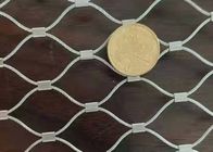 2mm Railing Tangga Handwoven Ss Steel Wire Rope Mesh