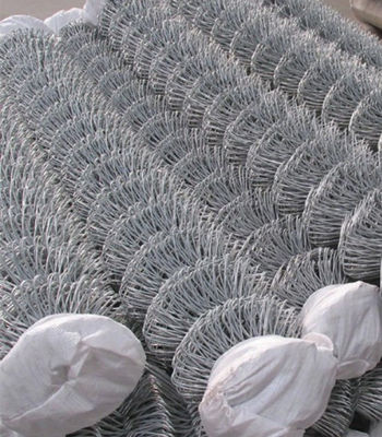 SGS ISO 9 Gauge Black Chain Link Fence Pagar Kawat Rantai Topan