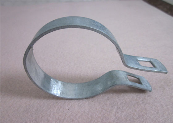 OEM 75mm 2-3 / 8 '' Chain Link Brace Band On Round Post